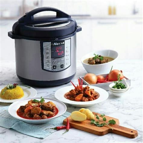 The large pot capacity lets you cook for the big size portion. Amway Noxxa Electric Multi function Pressure Cooker ...