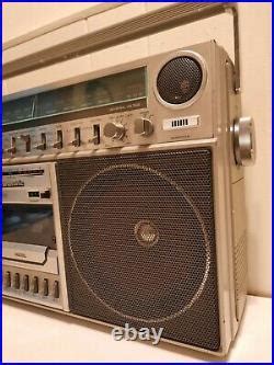 Vintage Panasonic Rx 5250 Fm Am Stereo Cassette Recorder Boom Box Works