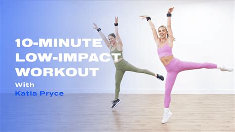 10 Minute Low Impact Dance Cardio With Dancebody Founder Katia Pryce