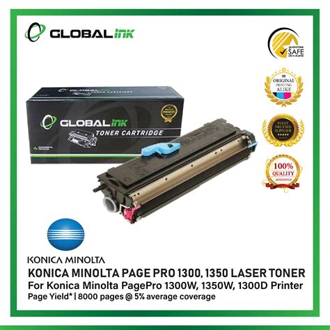 View and download konica minolta pagepro 1350w technical manual online. KONICA MINOLTA PAGEPRO 1300/ 1350 LASER TONER CARTRIDGE ...