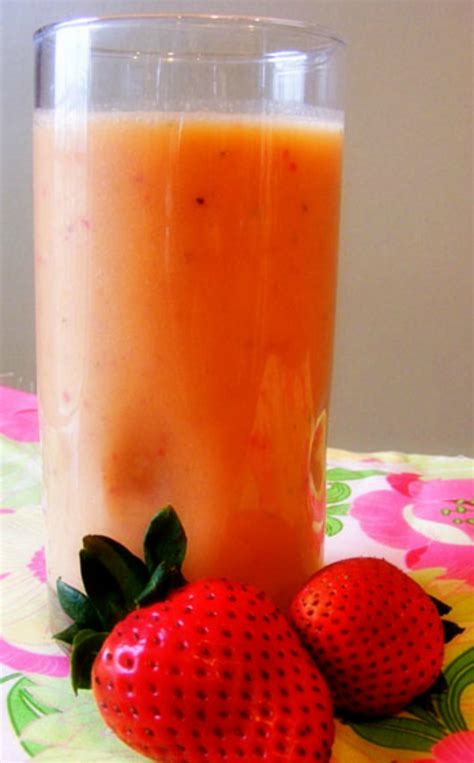 Strawberry Orange Smoothie Once A Month Meals