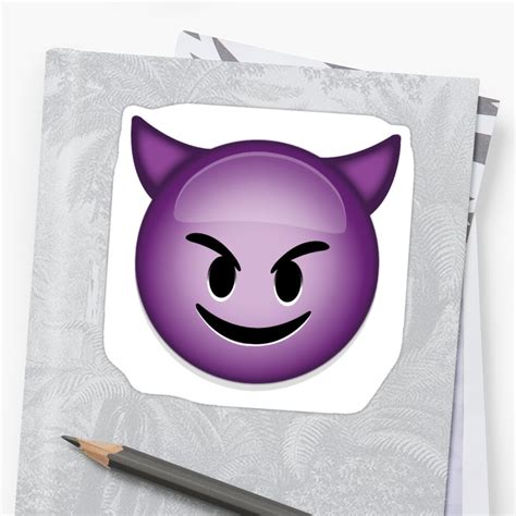 Böser Emoji Sticker Von Bryce12334 Redbubble