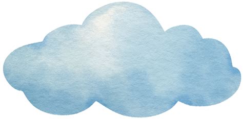 Watercolor Cloud Pngs For Free Download