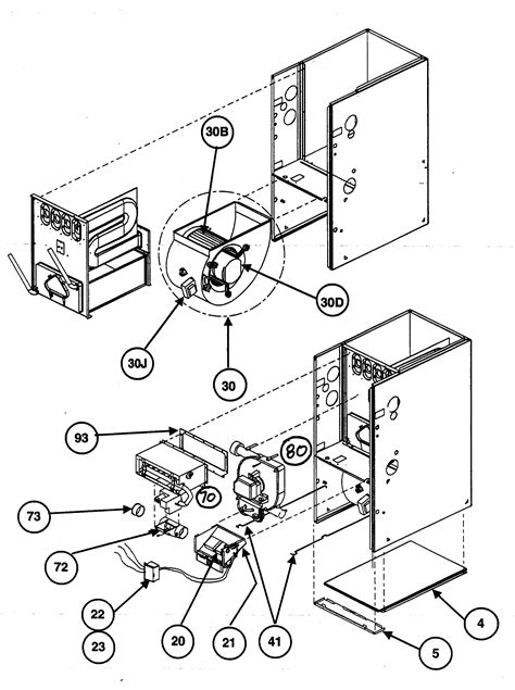 Carrier Furnace Parts Diagram Heat Exchanger Spare Parts