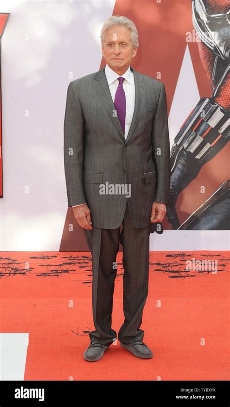 American Actor Michael Douglas Attends The European Premiere Of Ant