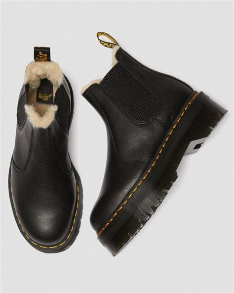 The dr martens chelsea boots uk come in a variety of colours and also have variations in the style. DR MARTENS FUR-LINED 2976 PLATFORM CHELSEA BOOTS - - # ...