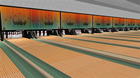 3d Model Pinsetters Restaurant Bowling Alley