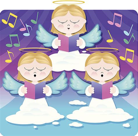 Best Angels Singing Illustrations Royalty Free Vector Graphics And Clip