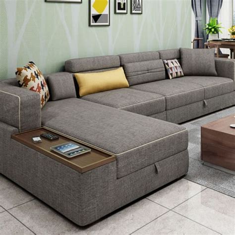 Grey L Shaped Sofa India Corner Sofa Design Living Room Sofa Set