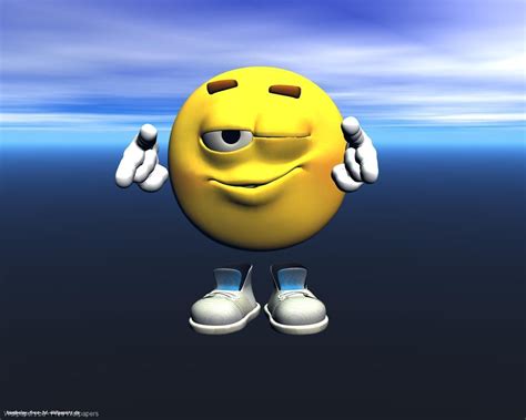 3d Smiley Animation Wallpaper