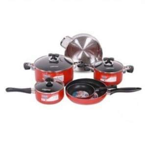 Sunhouse Cookware Set 6 Pcs Peralatan Masak Panci Steamer SHG-CS56
