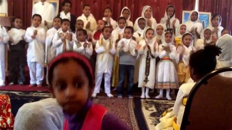 Baltimore Eyesus Ethiopian Orthodox Tewahedo Church Kids Singing Ye