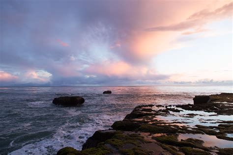 Free Images Beach Sea Coast Rock Ocean Horizon Cloud Sky Sunrise Sunset Sunlight