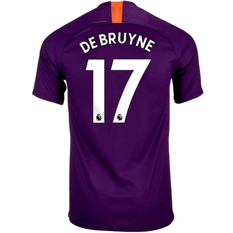 City looked to step up the tempo, with silva forcing a save from patricio with a header in the last action of the first half and de bruyne testing him after the. 2018/19 Nike Kevin De Bruyne Manchester City 3rd Jersey ...