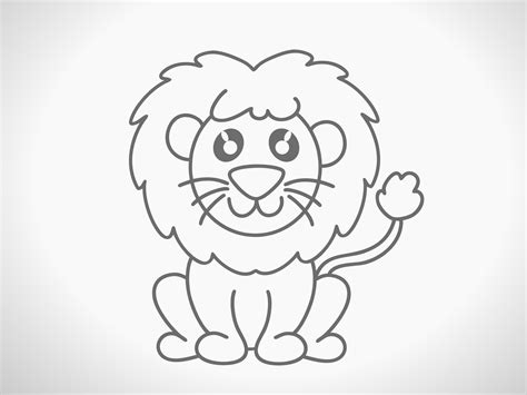 Drawings Of Lions