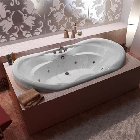 The jets are so loud that it isn't relaxing to use. Indulgence White 70x41-inch Whirlpool Tub - 13586349 ...