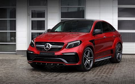 2016 Topcar Mercedes Benz Gle Inferno Red Wallpaper Hd Car Wallpapers