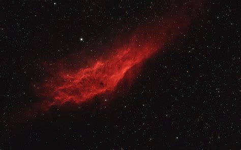 Download Wallpaper 1920x1200 Nebula Space Red Stars