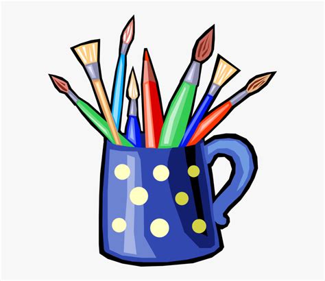 Vector Illustration Of Colored Pencil Writing Instruments