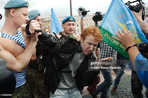 Content Kirill Kalugin A Participant Of A Picket Against Homophobia News Photo Getty Images