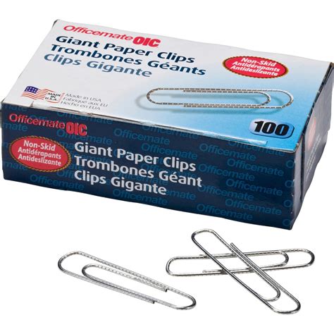 Officemate Giant Nonskid Paper Clips Office City Express Columbus Oh
