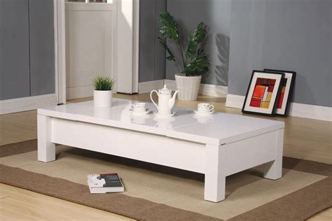 White Gloss Coffee Table Ikea To Decorate A Living Room