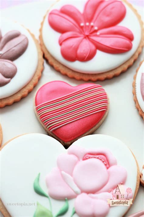 Valentines Day Sugar Cookies On Sweetopia Video Tutorial Sweetopia