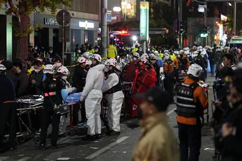 Halloween Party Stampede In South Korea Causes 149 Dead 150 Injured