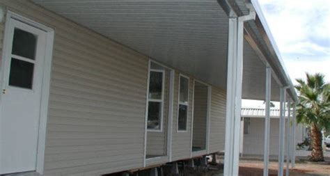 22 Delightful Awnings For Mobile Home Porches Get In The Trailer