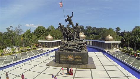7 0 august 3, 2017. Aerial Filming of Tugu Negara National Monument