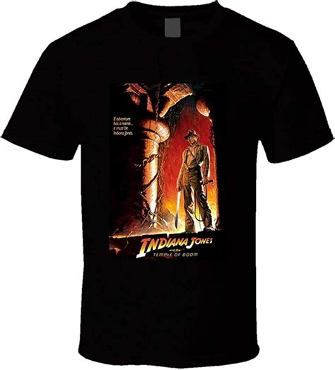 Zcqf Defja Indiana Jones And The Temple Of Doom T Shirt Amazon Co Uk