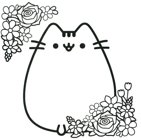 Pusheen Coloring Book Pusheen Pusheen The Cat Pusheen Coloring Pages