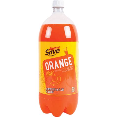 Always Save Orange Soda Fruit Flavors Hays