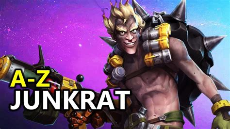 ♥ A Z Junkrat Heroes Of The Storm Hots Gameplay Youtube