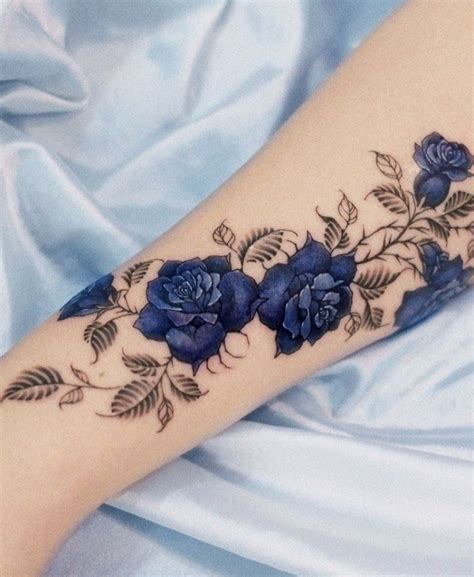 Blue Ink Tattoos Dope Tattoos Pretty Tattoos Body Art Tattoos Hand