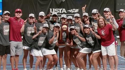 Stanford Wins The 2019 Ncaa Division I Womens Tennis Championship