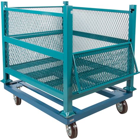 kleton dolly for open mesh container scn industrial
