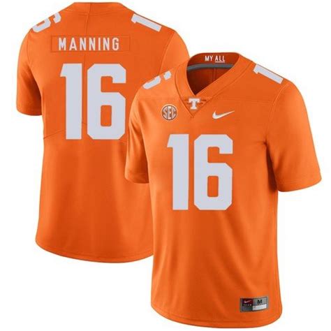 Tennessee Volunteers Peyton Manning Jersey Us Sports Nation