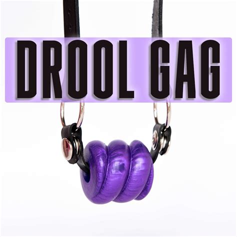 pearlescent drool gag made for more sexy drool bdsm kit etsy