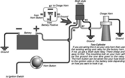 Auto Volt Horn Wiring Diagram