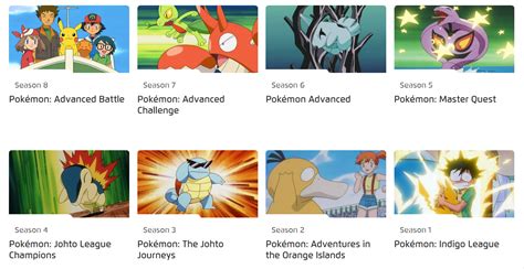 Understanding Seasons Of The Pokémon Tv Show