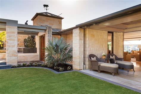 While the process of applying your exterior house paint of choice is its own challenge, we can at least help you pick the right paint colors. Neutral Bay Sandstone Home - Country - Exterior - Sydney ...