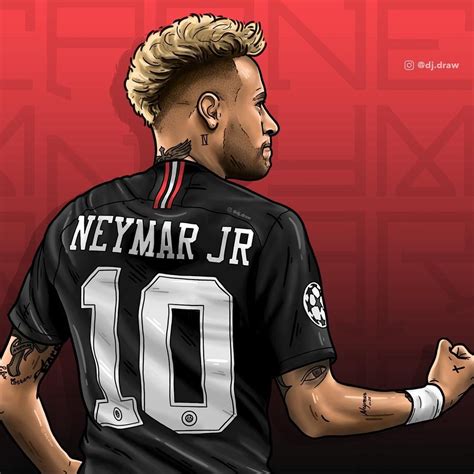 Neymarjr ⚽️ Psg Neymar Desenho Futebol Neymar Neymar
