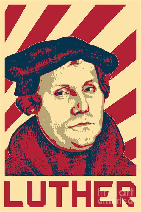 Martin Luther Retro Propaganda Digital Art By Filip Schpindel Fine