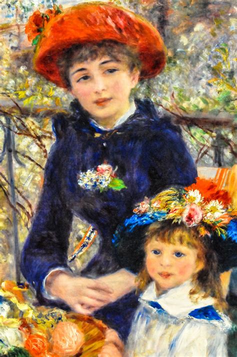 Pierre Auguste Renoir Two Sisters On The Terrace 1881 At Art
