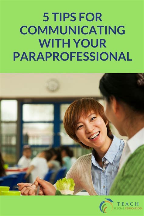 Special Education Teachers Communicating With Paraprofessionals