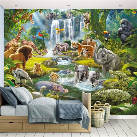 Jungle Adventure Wall Mural