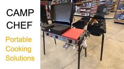 Outdoor Cooking With Camp Chef Big Gas Grill And Explorer Stoves Hands