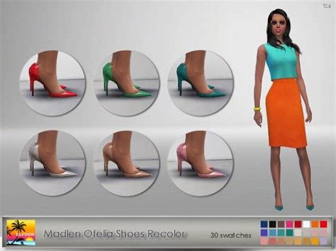 Elfdor Madlen`s Ofelia Shoes Recolor • Sims 4 Downloads Sims Sims 4