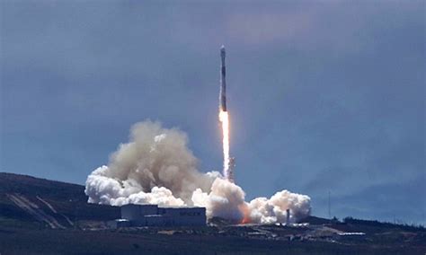 Spacex Launches Five Iridium Satellites And Twin Nasa Probes To Track